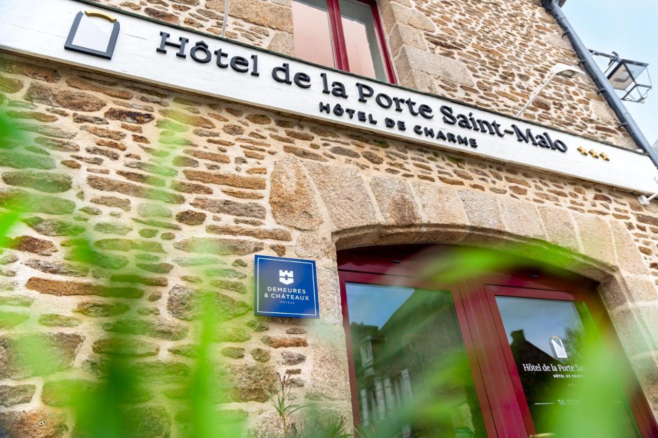 Demeures & Chateaux - Hotel De La Porte Saint-Malo Dinan Zewnętrze zdjęcie